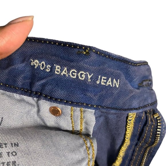 American Eagle Men's 90's Cloud Print Baggy Denim Jeans - Picture 5 of 9